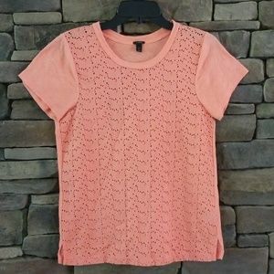 J. Crew Eyelet Shirt